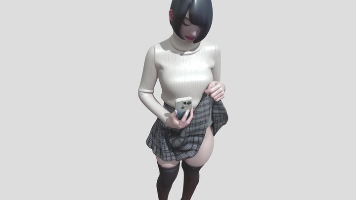 셀카 3D Model