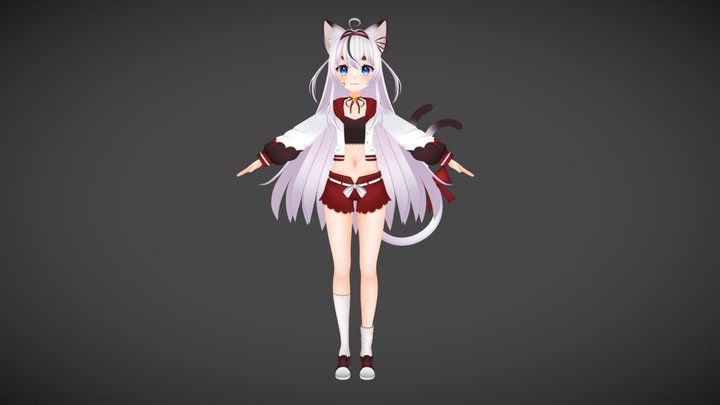 Catgirls 3D models - Sketchfab