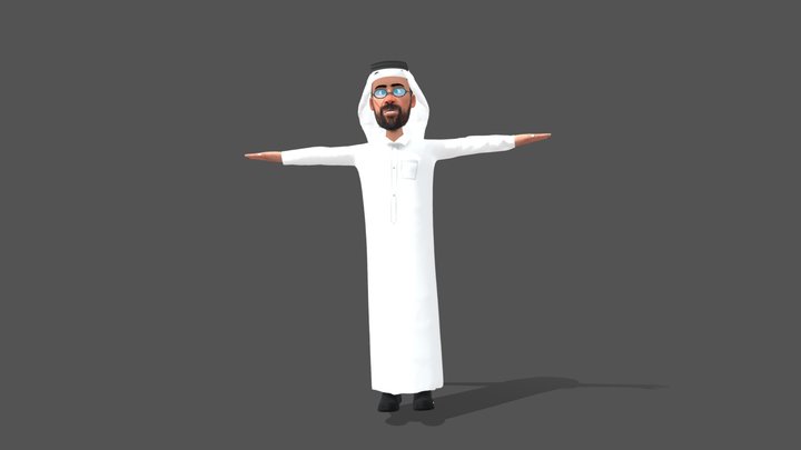 arab_man 3D Model