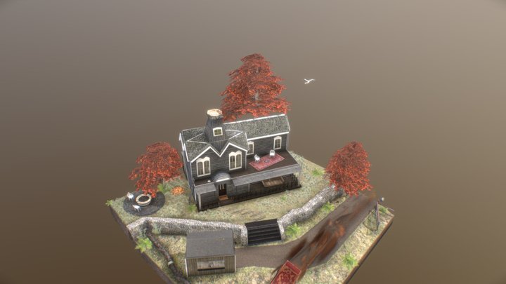DAE Diorama - FOREST LONER 3D Model