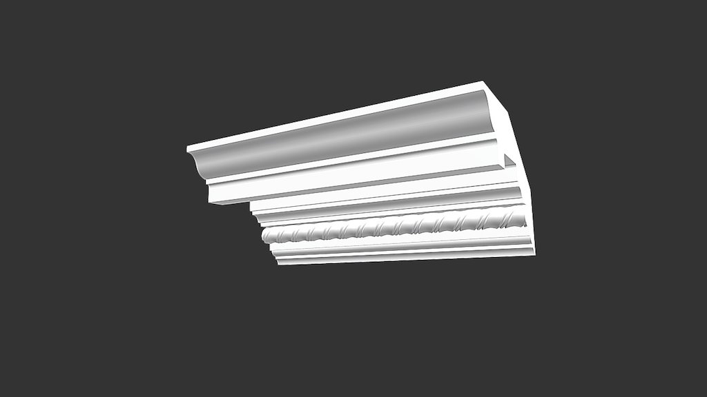 Карниз с рисунком ДК-148 130Нx170mm