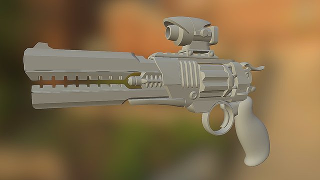 Revolver (WIP) 3D Model