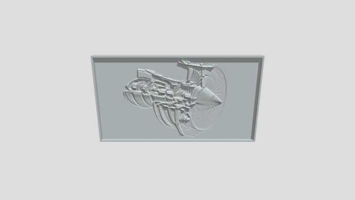 Aircraft Wing Design – 3D Industrial Model 3D Model