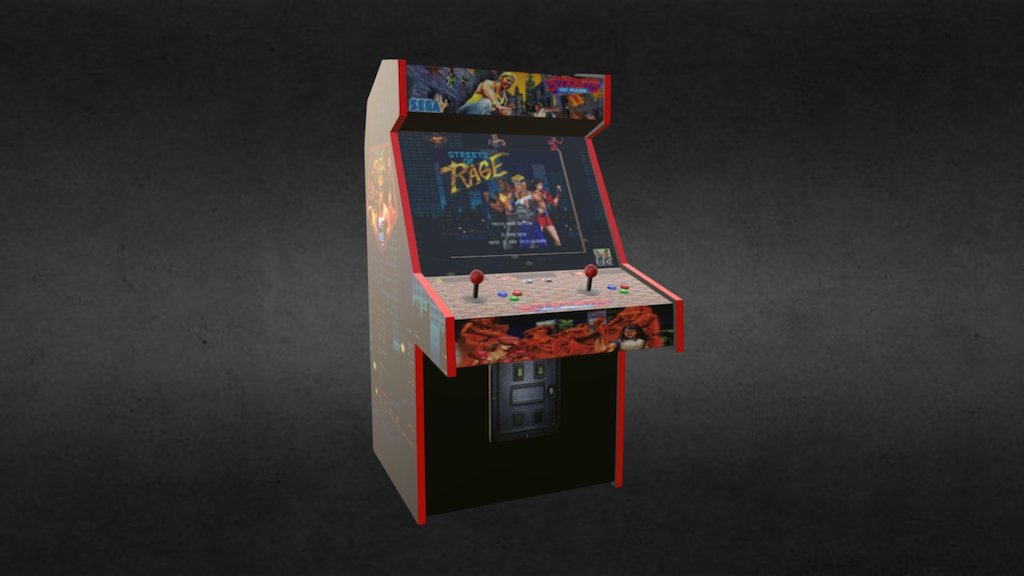 streets of rage arcade cabinet