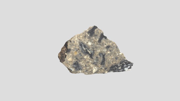 Suevite (Ries crater, Germany) 3D Model