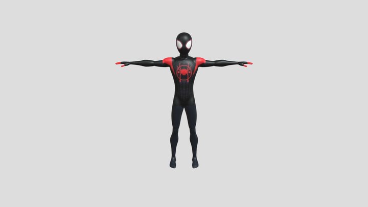 Spider-Man Miles Morales – Modèle 3D gratuit STL