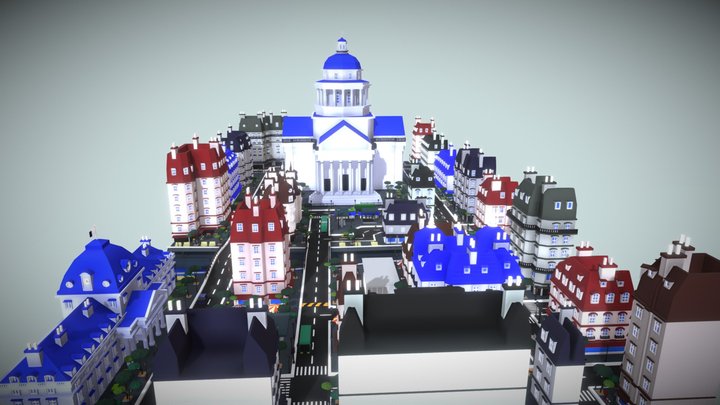 Paris ( Day ) 3D Model