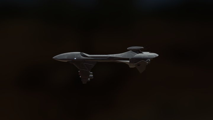 Corona Frigate 3D Model