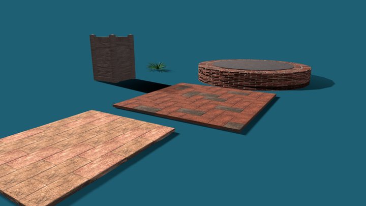Donolique Tyrell Individual Modular Environment 3D Model