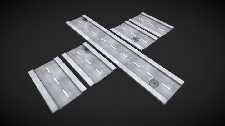 Roads II [100% FREE] 3D Model