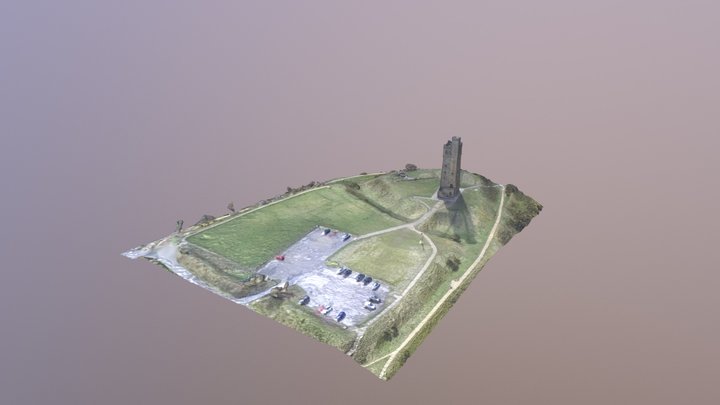 Victoria Tower, Castle Hill, Huddersfield 3D Model