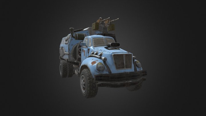 Van (02) 3D Model