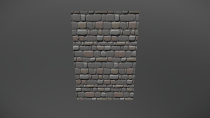 Brickwall 3D Model