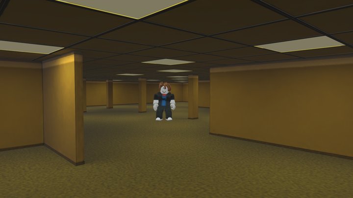 roblox in backrooms_ 3D Model