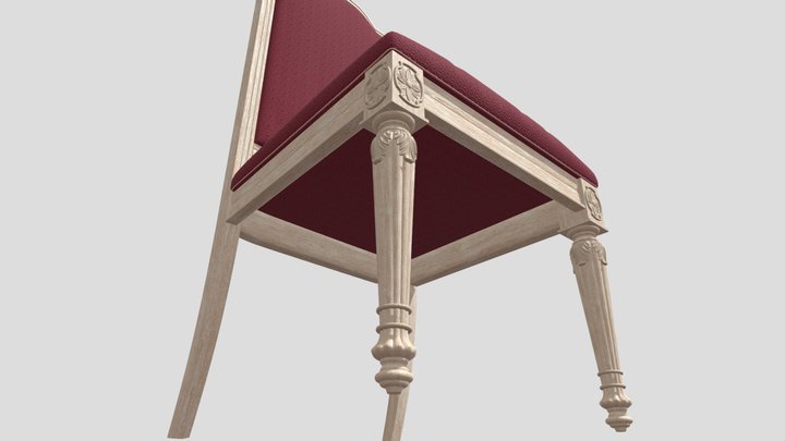 Nice old chair 3D Model