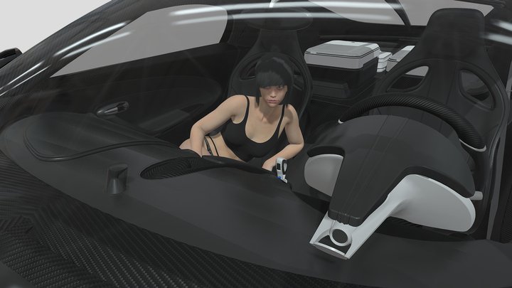 Bugatti N' Sexy 3D Model