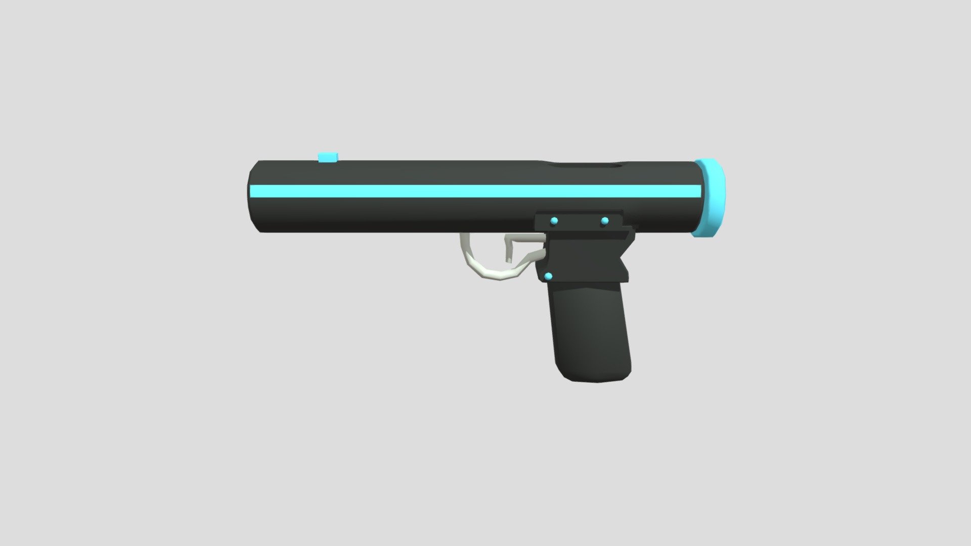 [Blue Archive Weapon] - Murokasa Akane - Download Free 3D model by ...