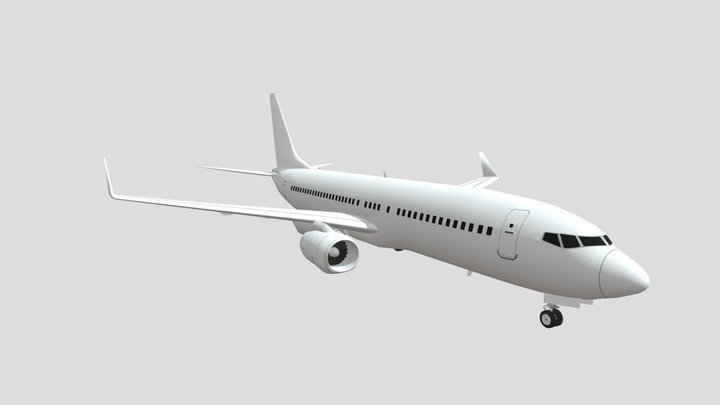 B737-800 Model 3D Model