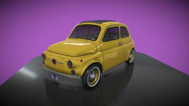 Micro-car 3D models - Sketchfab