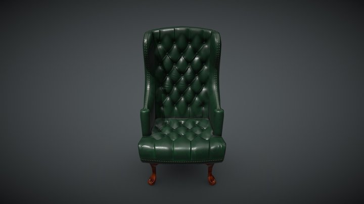 Chesterfield Chair 3D Model