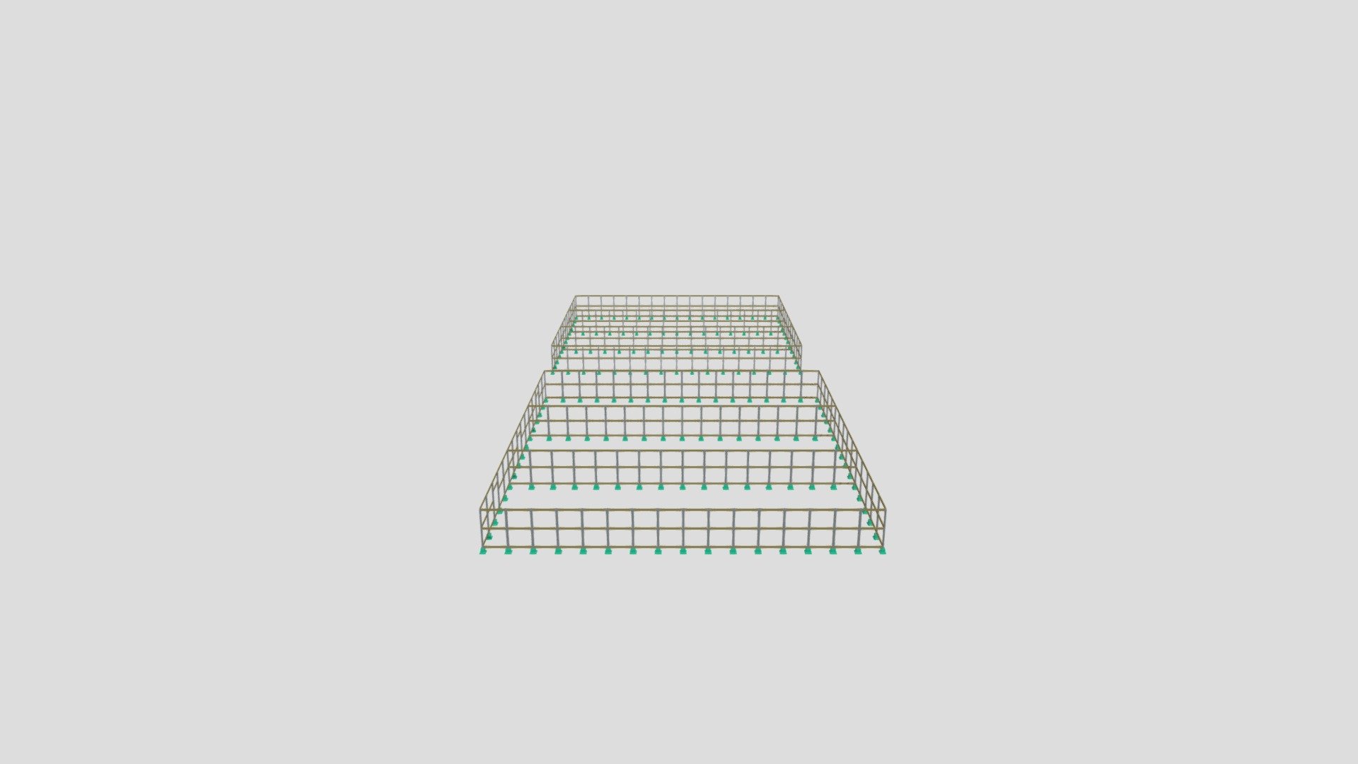 Modelagem Estrutural 3D - 20x80 + 30x80 - Download Free 3D model by ...
