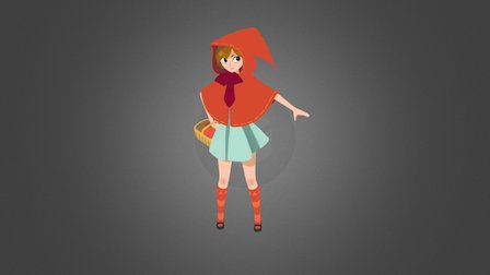Red from Once Upon A Runner 3D Model