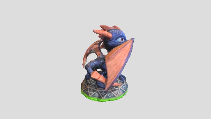 Xander's_Spyro_Figure 3D Model