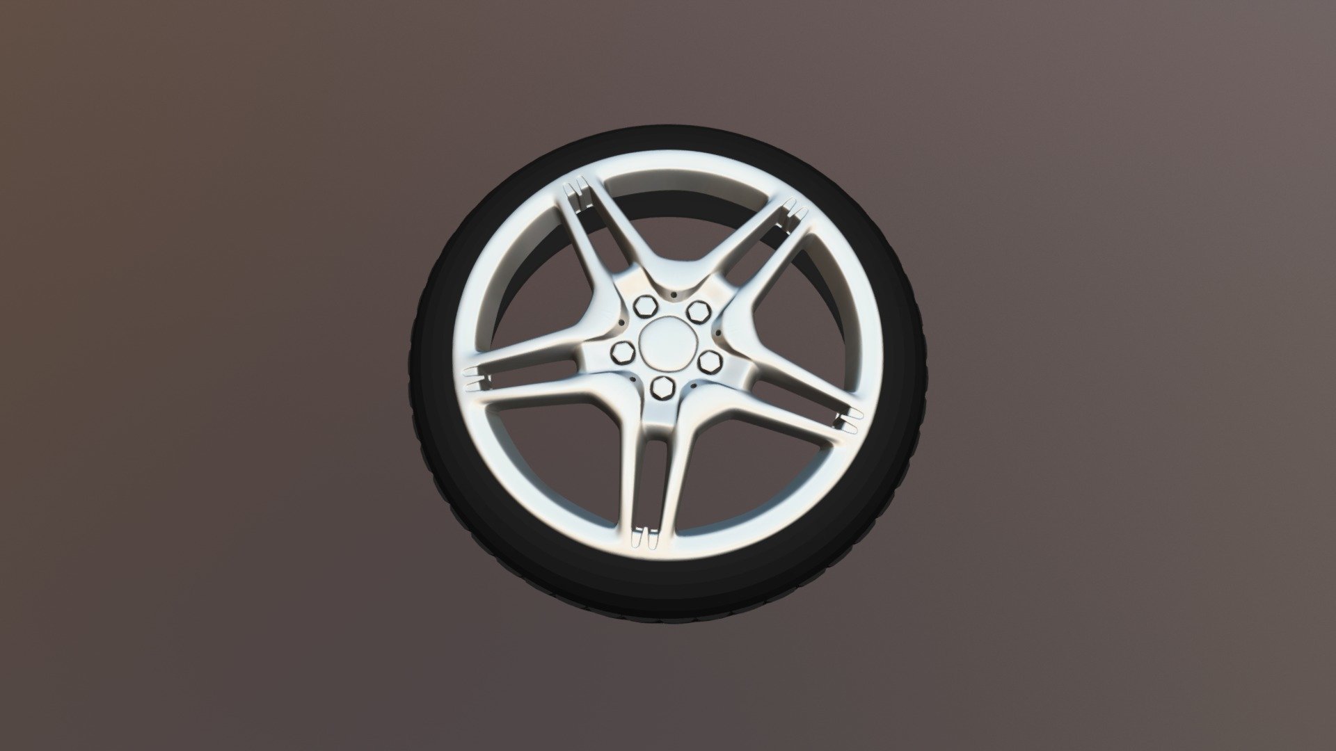 Wheel - 3D model by vshvit [6cbffbe] - Sketchfab