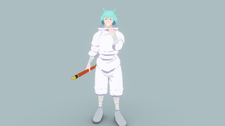 Hajime Kashimo - Jujutsu Kaisen 3D Model