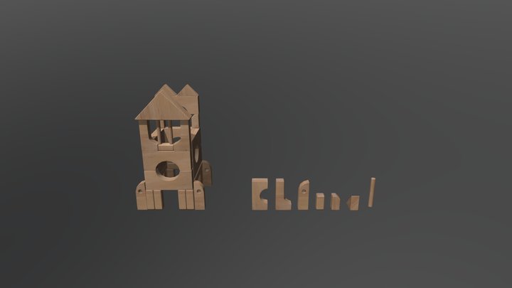 Unit Block 3D Model