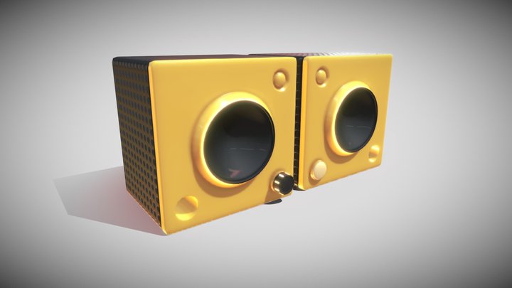 Speakers 3D Model