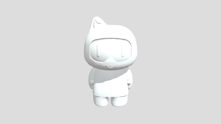 cartoon character iboy itel 3D Model