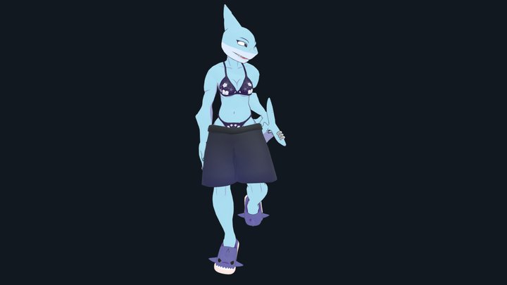 Shark!!! 3D Model