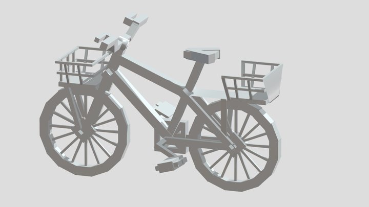 Bicycle FREE 3D Model for Blender OBJ 3D Model