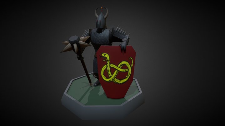 Death Knight- Pose BM 3D Model