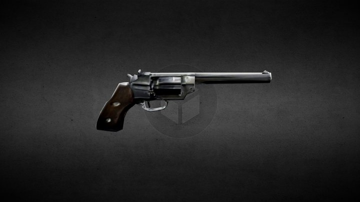 TOZ-36 low poly 3D Model