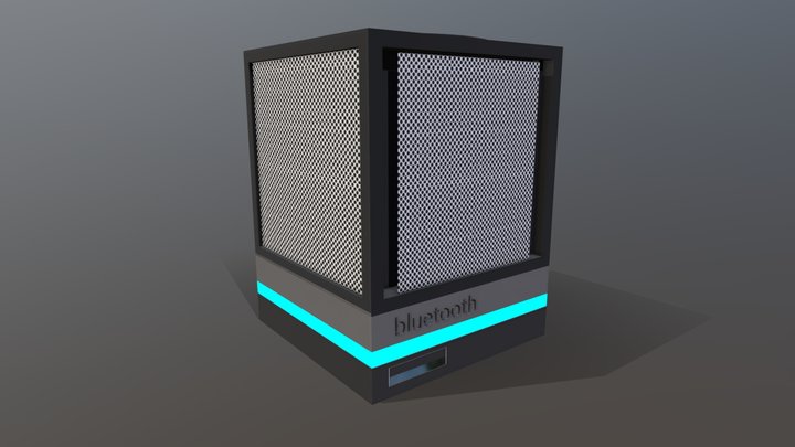 speaker 3D Model