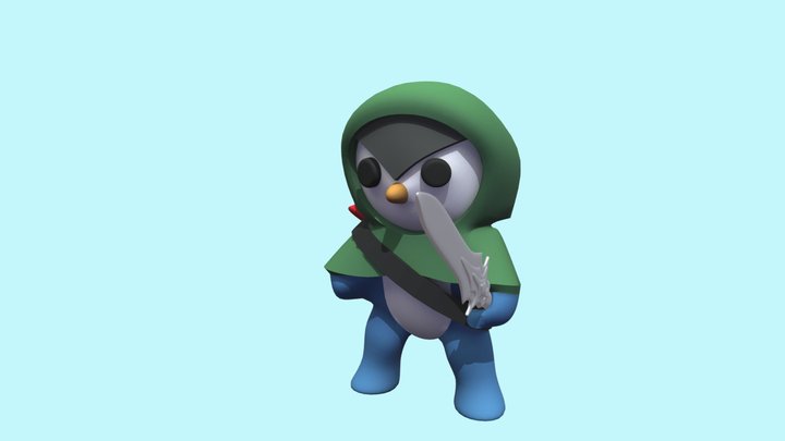 Penguiny (Hero Across The Sky) 3D Model