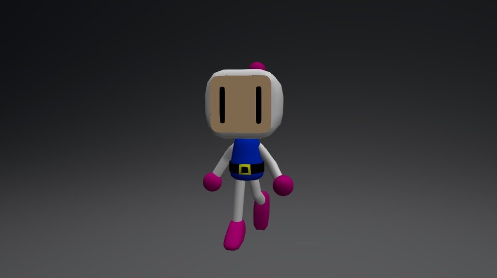 Bomberman - Walk Animation - 3D model by William Kevin (@squad99 ...