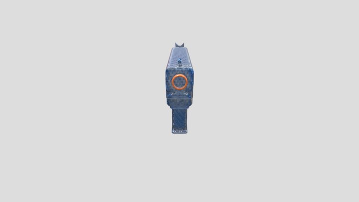"Nerf" Pistol 3D Model