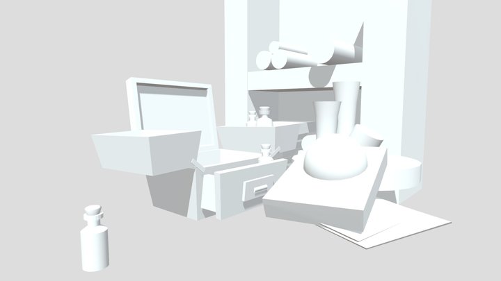 Witch Box_1_3 3D Model