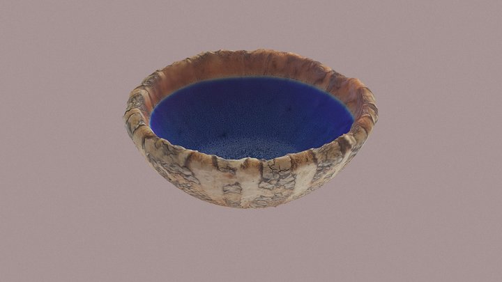 Small ceramic bowl, artist unknown 3D Model