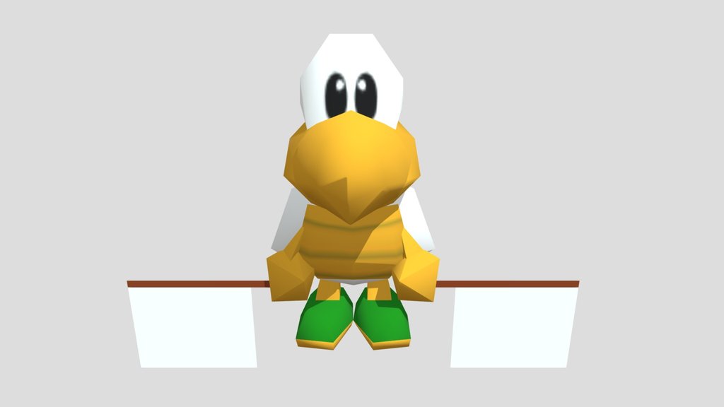 Nintendo 64 - Mario Tennis - Koopa Troopa