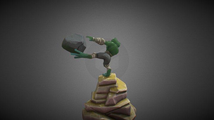 grenouille 3D Model