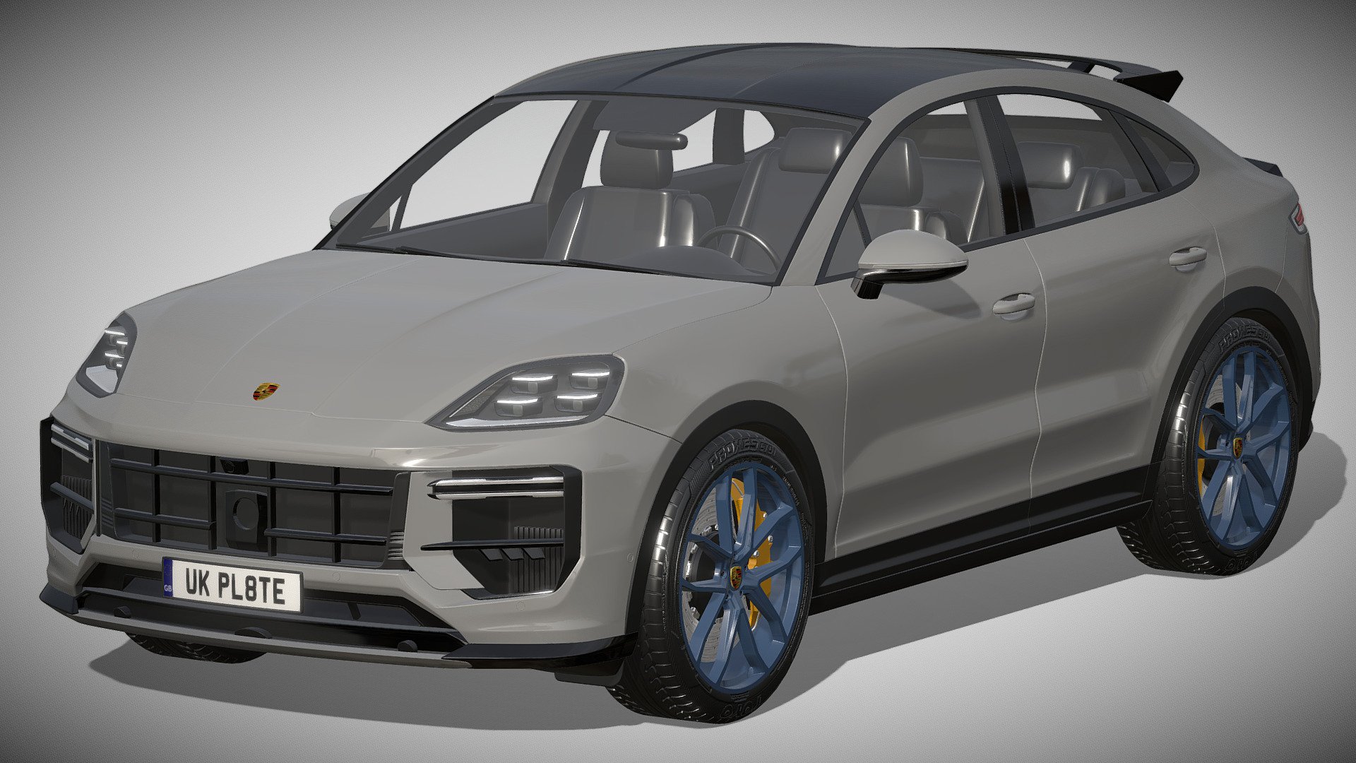 Porsche Cayenne Turbo GT 2024 Buy Royalty Free 3D model by zifir3d