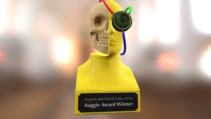 Auggie Trophy 3D Model