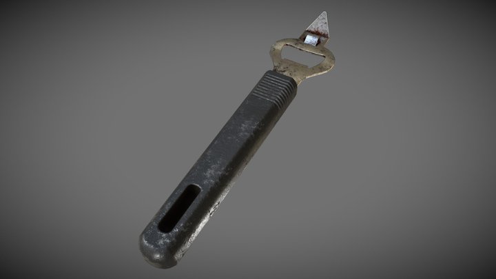 Bepis and Conke Bottle Opener 3D Model