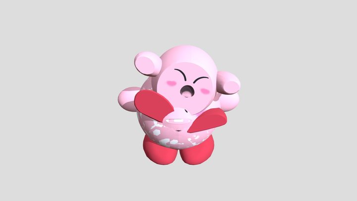 Kirby Smash bros ultimate (READ DESCRIPTION) 3D Model