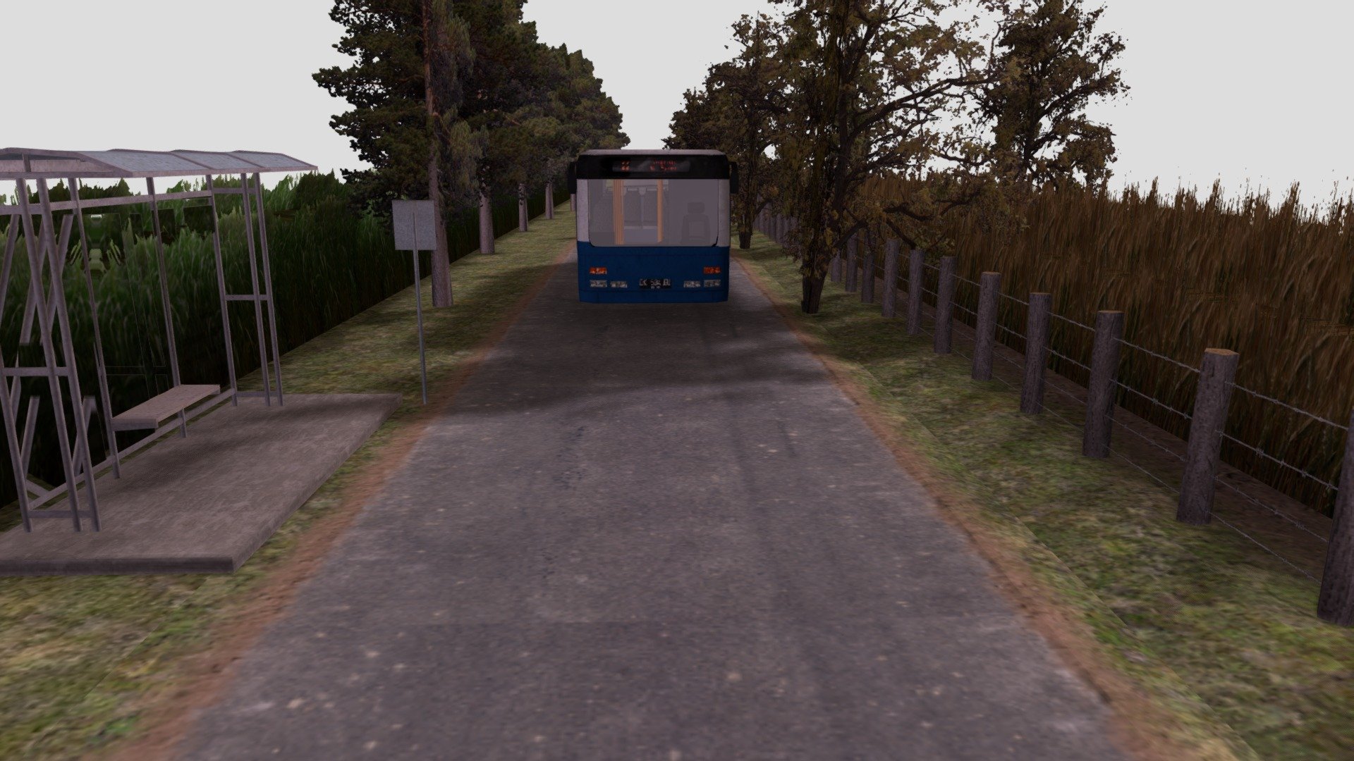 Bus Stop 2 Download Free 3D Model By Elbolillo Elbolilloduro 
