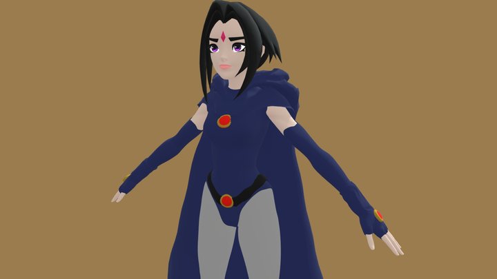 Multiverses Raven 3D Model